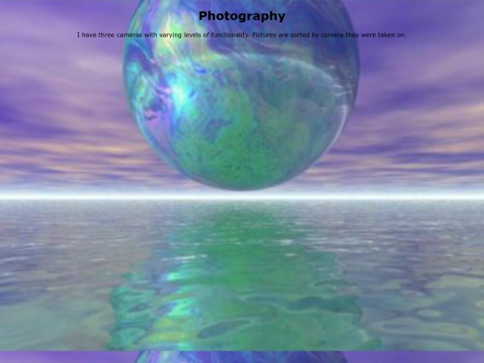 Photography screenshot