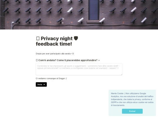 feedback screenshot