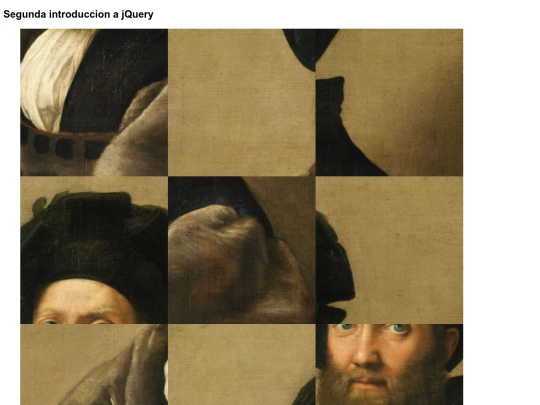 Puzle/2+-+IntroduccionAJquery screenshot