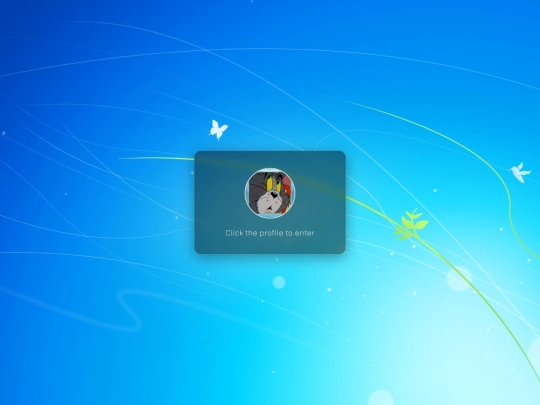 loginscreen screenshot