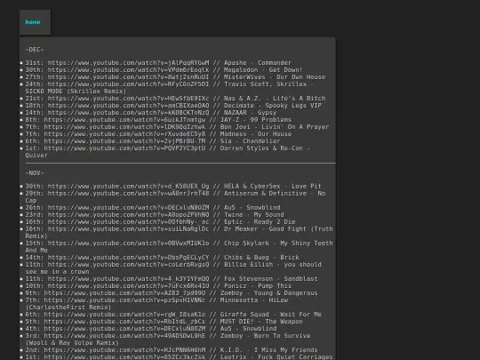 songlog19 screenshot