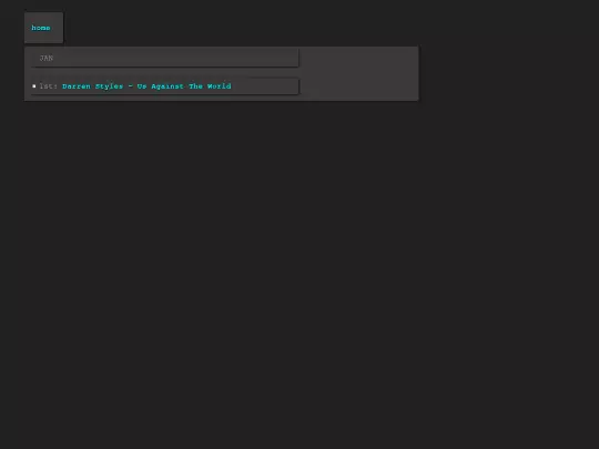 songlog2020 screenshot