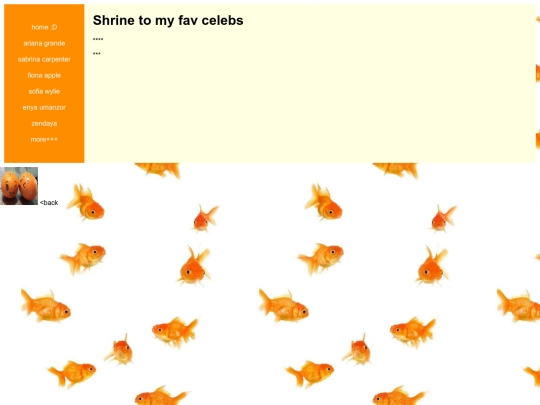 shrines/celebs/celebs screenshot