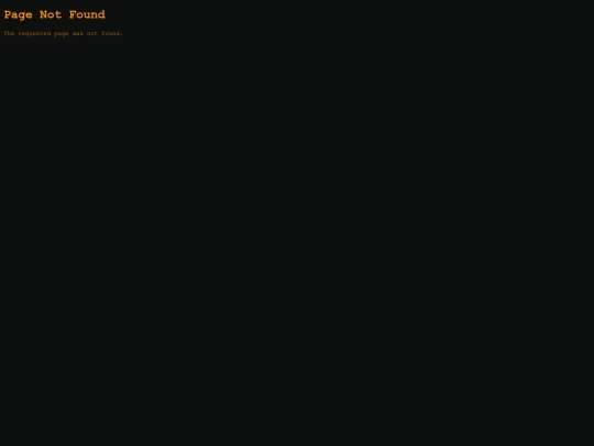 not_found screenshot
