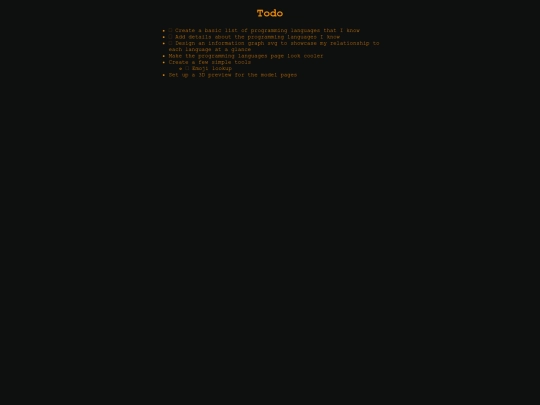 todo screenshot