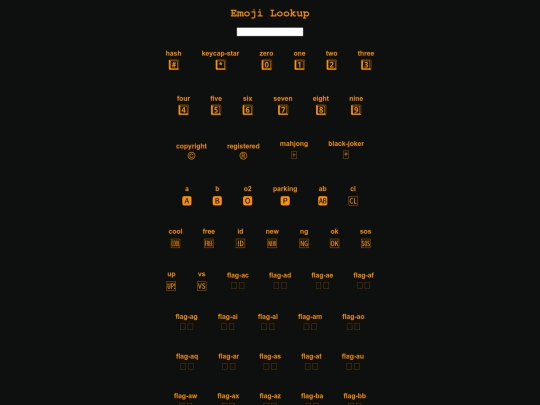tools/emoji-lookup screenshot