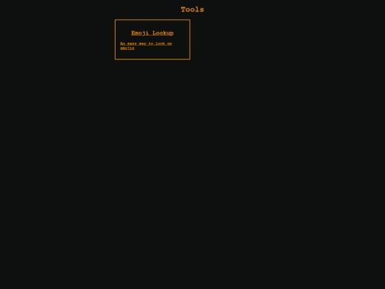 tools screenshot