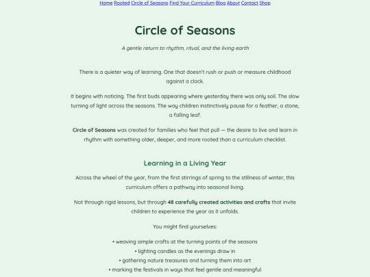 circle-of-seasons screenshot