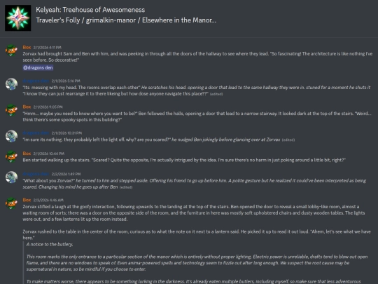 Recaps/KToH/Elsewhere in Grimalkin Manor screenshot
