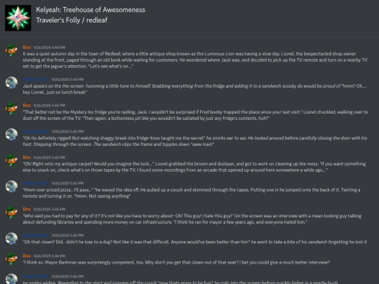 Recaps/KToH/Redleaf screenshot