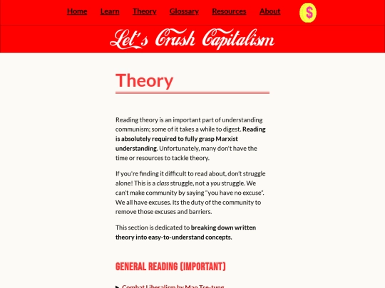 page/theory screenshot