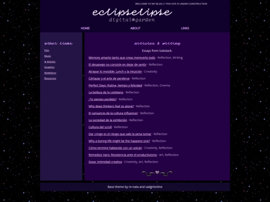 articles screenshot