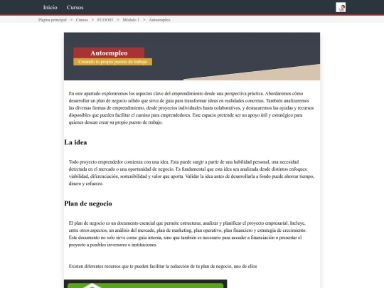 cursos/fcoo03/insercion/autoempleo screenshot