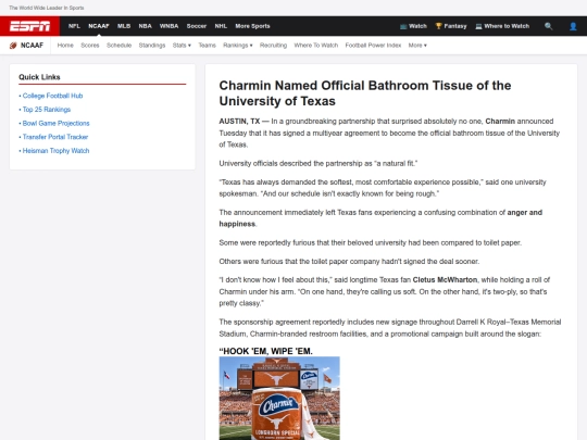 Charmin_Named_Official_Bathroom_Tissue_of_the_Universityof_Texas screenshot