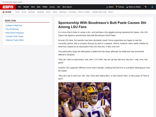 LSU_Sponsorship_Deal screenshot