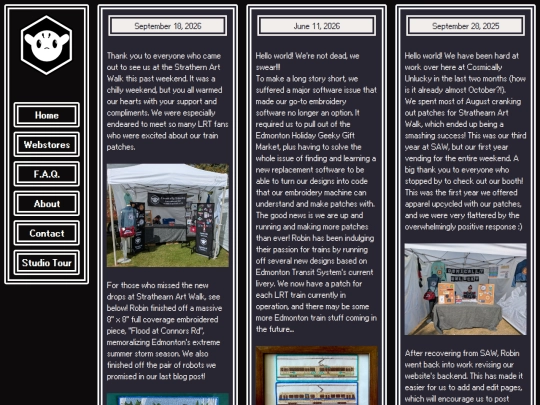 blog screenshot
