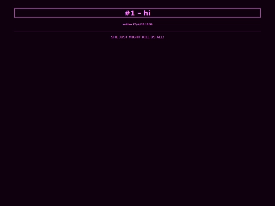 rambles/1 screenshot