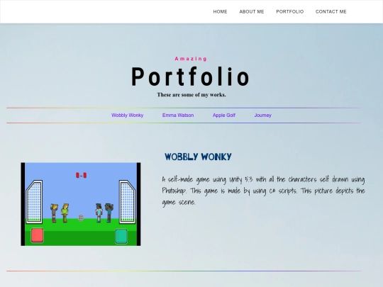 portfolio screenshot