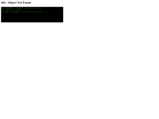 not_found screenshot