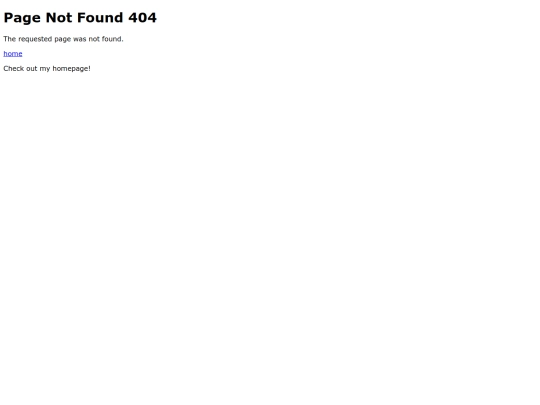 not_found screenshot