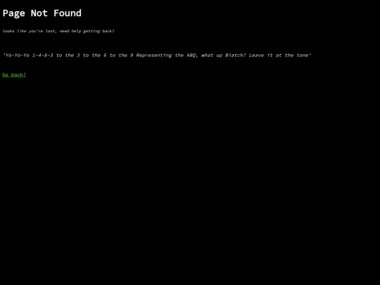 not_found screenshot