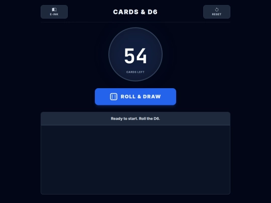 cardsd6 screenshot