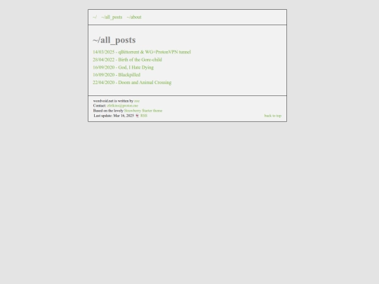 info/all_posts screenshot