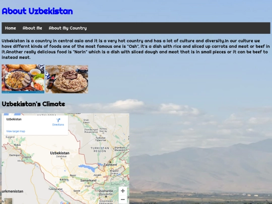 aboutUzbekistan screenshot