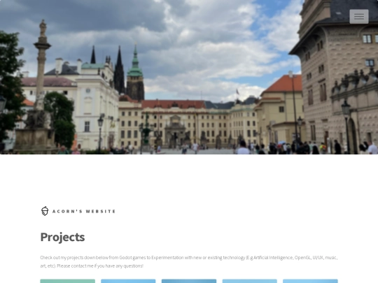 projects screenshot