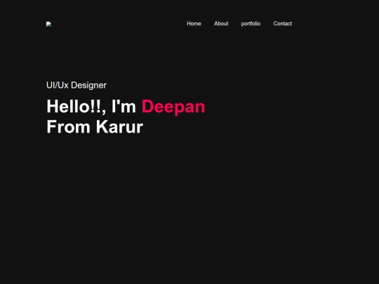 portfolio/Portfolio screenshot