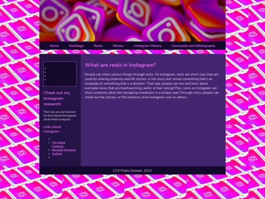 reels screenshot