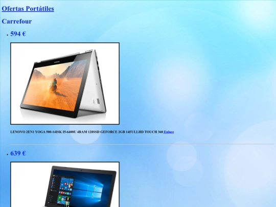 probas screenshot