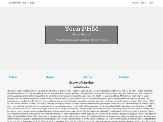 stories screenshot