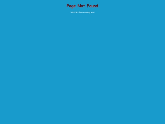 not_found screenshot