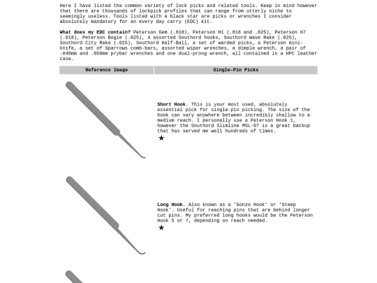 tools screenshot
