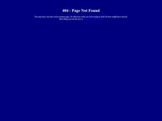 not_found screenshot
