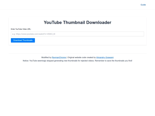 thumb-grabber screenshot