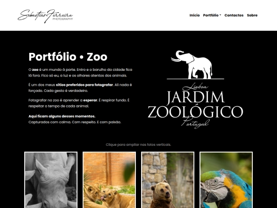 portfolio_zoo screenshot