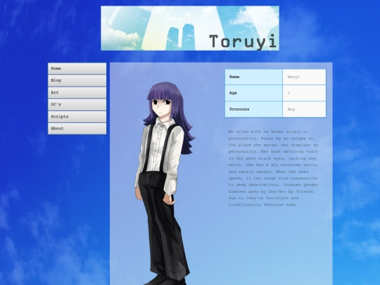 ocpages/Beryl screenshot