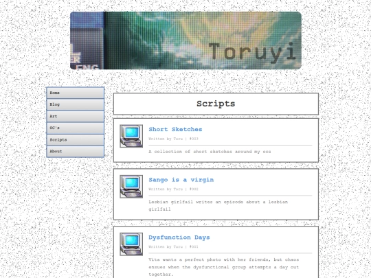 writing screenshot