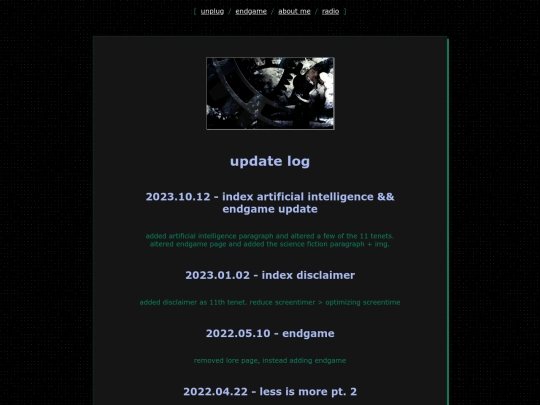updateblog screenshot
