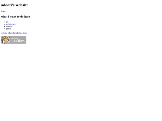 index screenshot