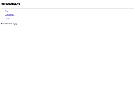 buscadores screenshot
