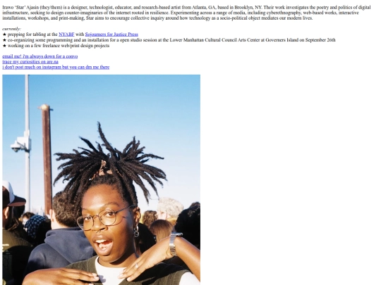 pages/about screenshot