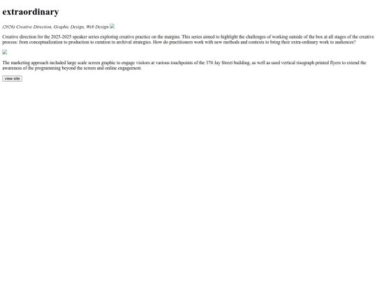 pages/extraordinary screenshot