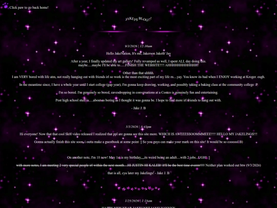blog screenshot
