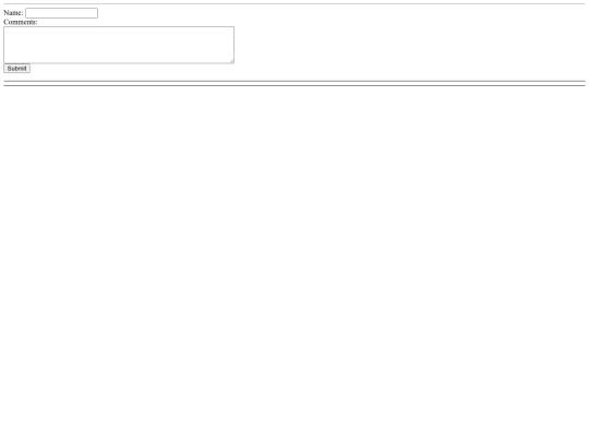 guestbook screenshot