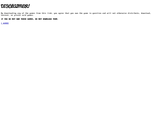 gamelistdisclaimer screenshot