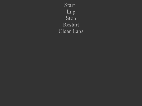stopwatch screenshot