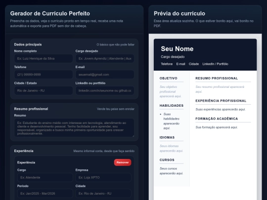 gerador screenshot